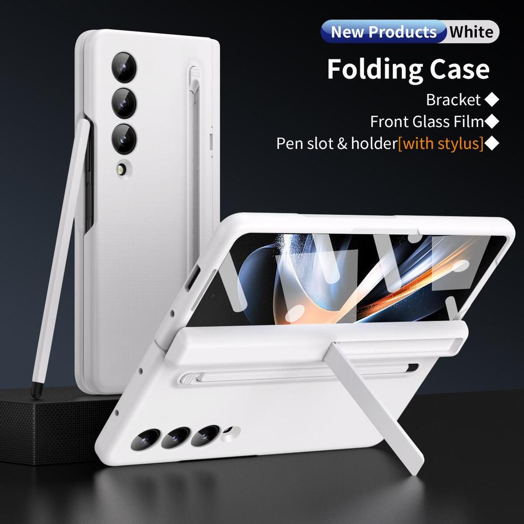 Ultra-Thin ZFOLD6/Samsung Fold4/Fold5 Flip Wristband Phone Case with Full Coverage