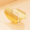Luxurious Asymmetrical Stainless Steel Index Ring for Women - 18K Gold-Plated
