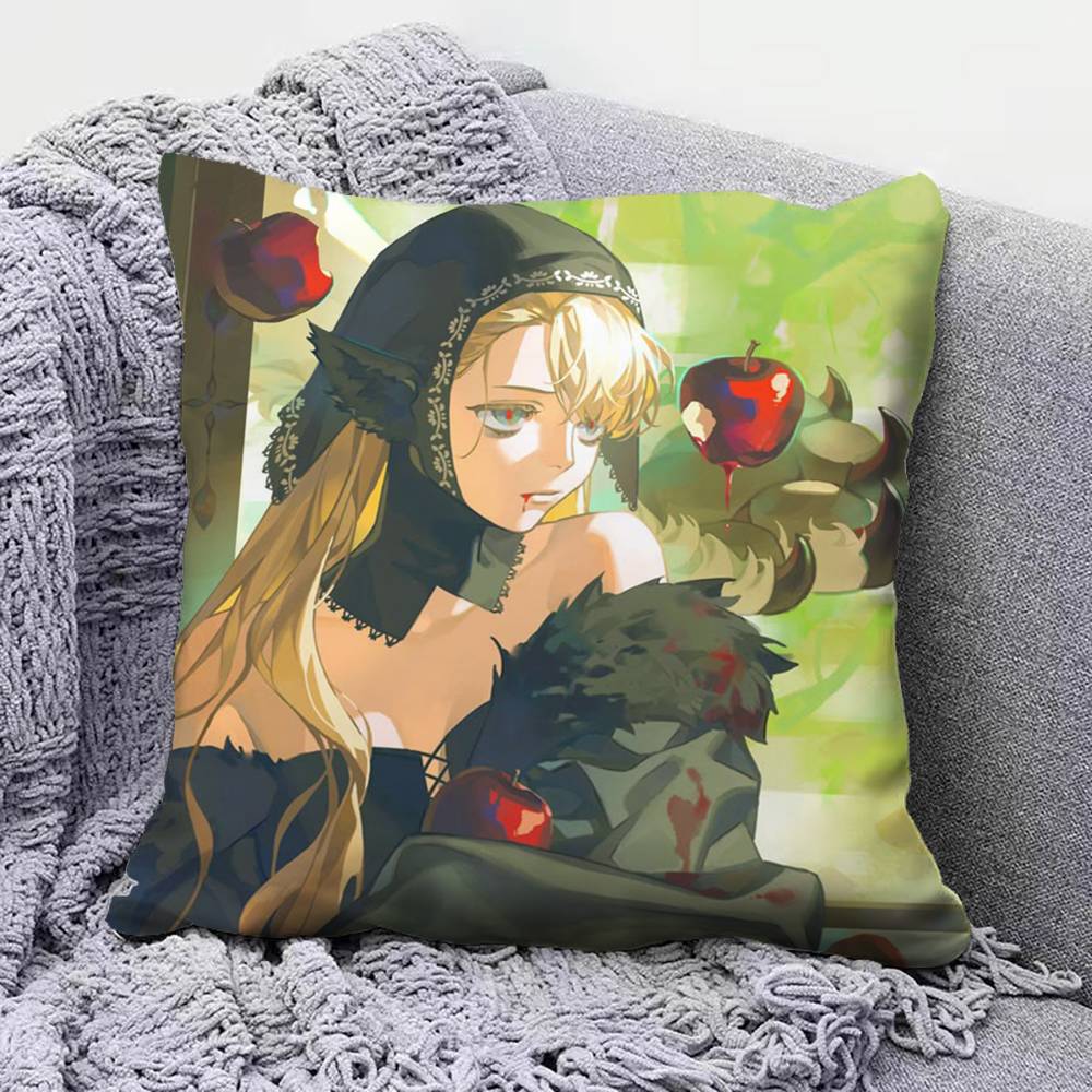 Delicious In Dungeon Anime Marcille Home Sofa Cushion Covers and Aecorative Custom Pillow Covers