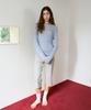 38COMEONCOMMON Sheer Touch Long Sleeve (Sky Blue)
