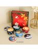 4 Cans/set of Hot Melt Wax Aromatherapy Set, Homemade Soy Candle Cups, Flower Candles for Weddings and Holiday Decorations