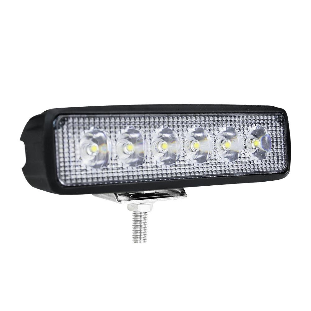 

18W Car SUV Off-Road 6LED Spotlight Waterproof Vehicle Super Bright Bar Lamp Headlight Type A