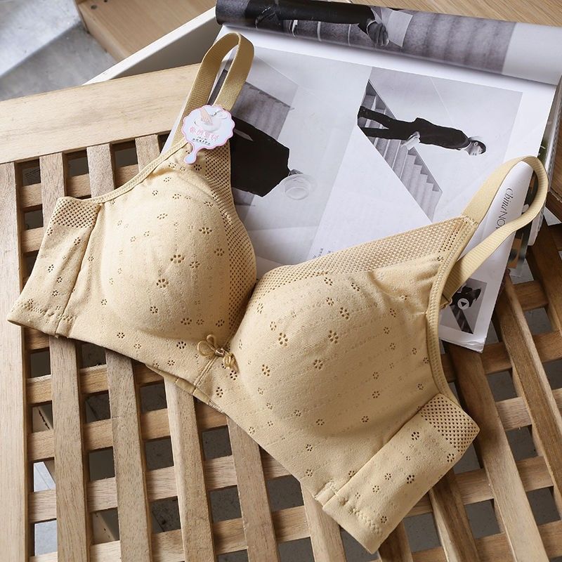 Women Push Up Bras Solid Simple Backless Wireless Girls Bras Female Underwear