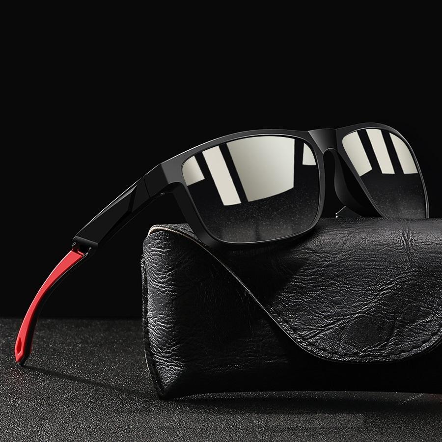 UV400 Fashion Square Sunglasses Men Women Trendy Colorful Lightweight Driving Goggles Outdoor Protection