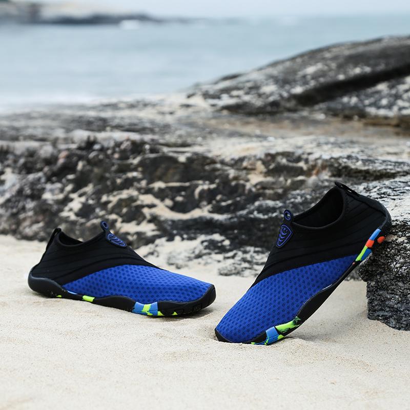 Férfi/női Nyári Tengerparti Szabadtéri Úszó Vízicipő Cipők Úszó Férfi