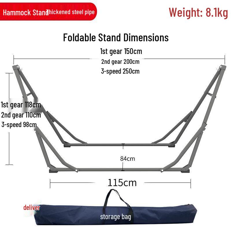 

Портативная складная детская балконная гамак-качель на стальном каркасе для использования в помещении/на улице