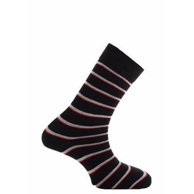 Mens Classic Short Striped Dress Socks