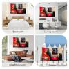 L-LilPeeps Rap Singer Music Flags Interior Wall Hanging Background Art Banner Bedroom Home Living Room Outdoor Party Decor