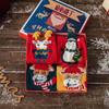Christmas Combed Cotton Mid-Calf Socks Gift Set