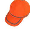 Baseball Cap Wide Brim Fluorescent Safety Hat Bright Color Adjustable Size Wide Brim Prevent Sunburn