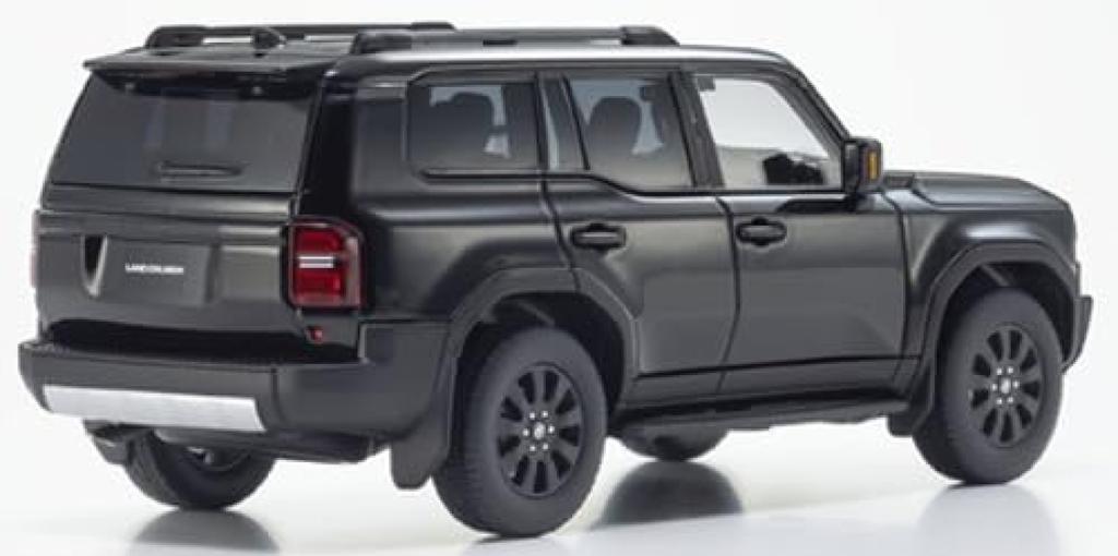 Kyosho Original Měřítko Toyota Land Cruiser 250 ZX Volitelné kolo Hotový produkt KS03927BK 1/43 Ver. (Černá)