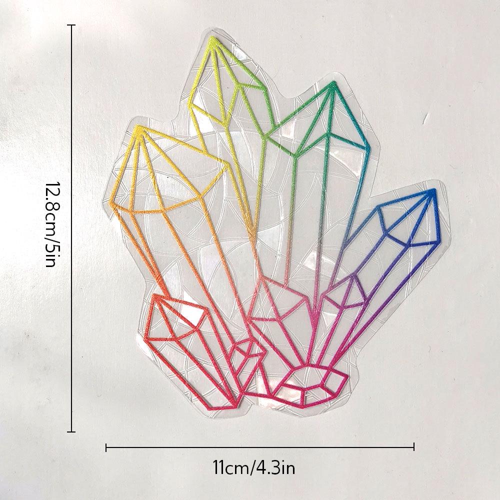 Sun Catcher Rainbow Projection Prism Electrostatic Glass Sticker