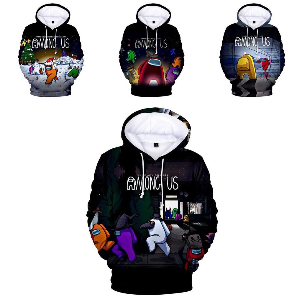 Among Us Unisex Hoodie Sweatshirt For Casual And Sports Activities