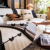 Sofa Cushion Anti Slip All Season Universal Nordic Simple Straight Row Light Luxury Style Cushion Premium Sofa Cover