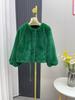 Premium Imitation Mink Soft Waxy Plush Short Coat Women'S Winter Light Luxury Environmentally Friendly Fur Fur Coat