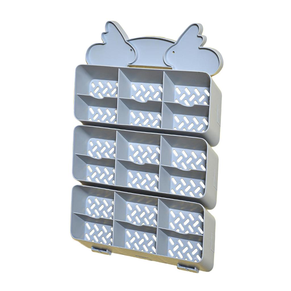 Closet Hanging Storage Solution for Undergarments and Accessories