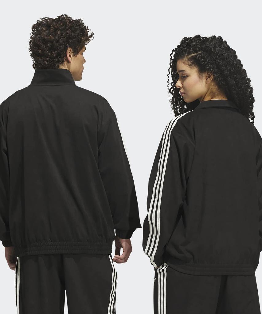 Adidas Skateboarding Vintage Super Firebird Track Top - Black:Cream White / Ks9189