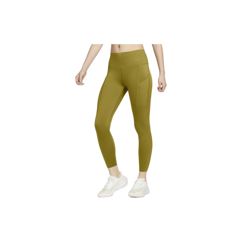 New Nike Go Sports Pants Women's Moss DQ5695-390