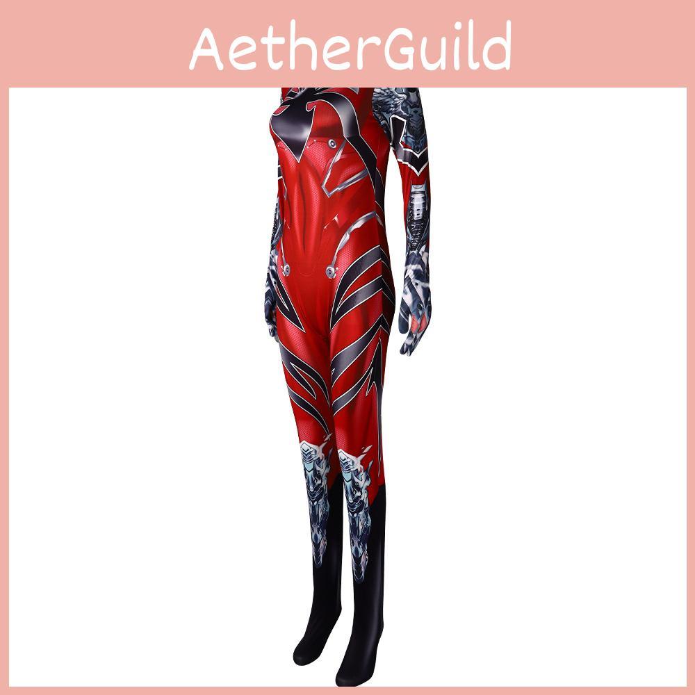 Blood Widow Cosplay Costume Full Bodysuit For Womens Fantasy Role Play
