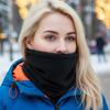 Adjustable Warm Scarf Polar Fleece Windproof Neck Cover  Men Bandana Fleece Neck Warmer Gaiter Ski Tube Scarf Half Face Cover