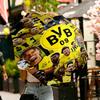 Borussia Dortmund Druckschirm Automatisches Öffnen/Schließen - Tragbares faltbares Design - Tägliche Nutzung für Reisen/Outdoor - Geschenk zum Geburtstag