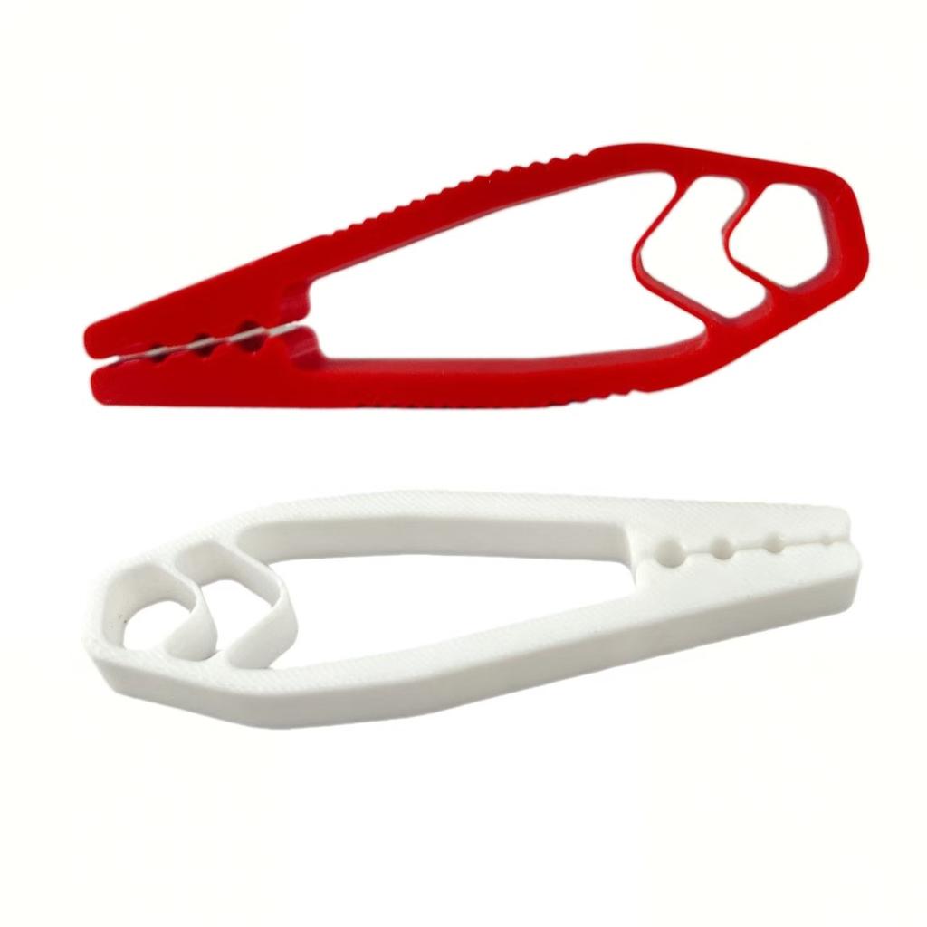 1PCS Portable Nail Fixer Tool Woodworking Nail Fixer Plastic Sliding Joint Pliers Protect Fingers for Maintenance and Woodworking