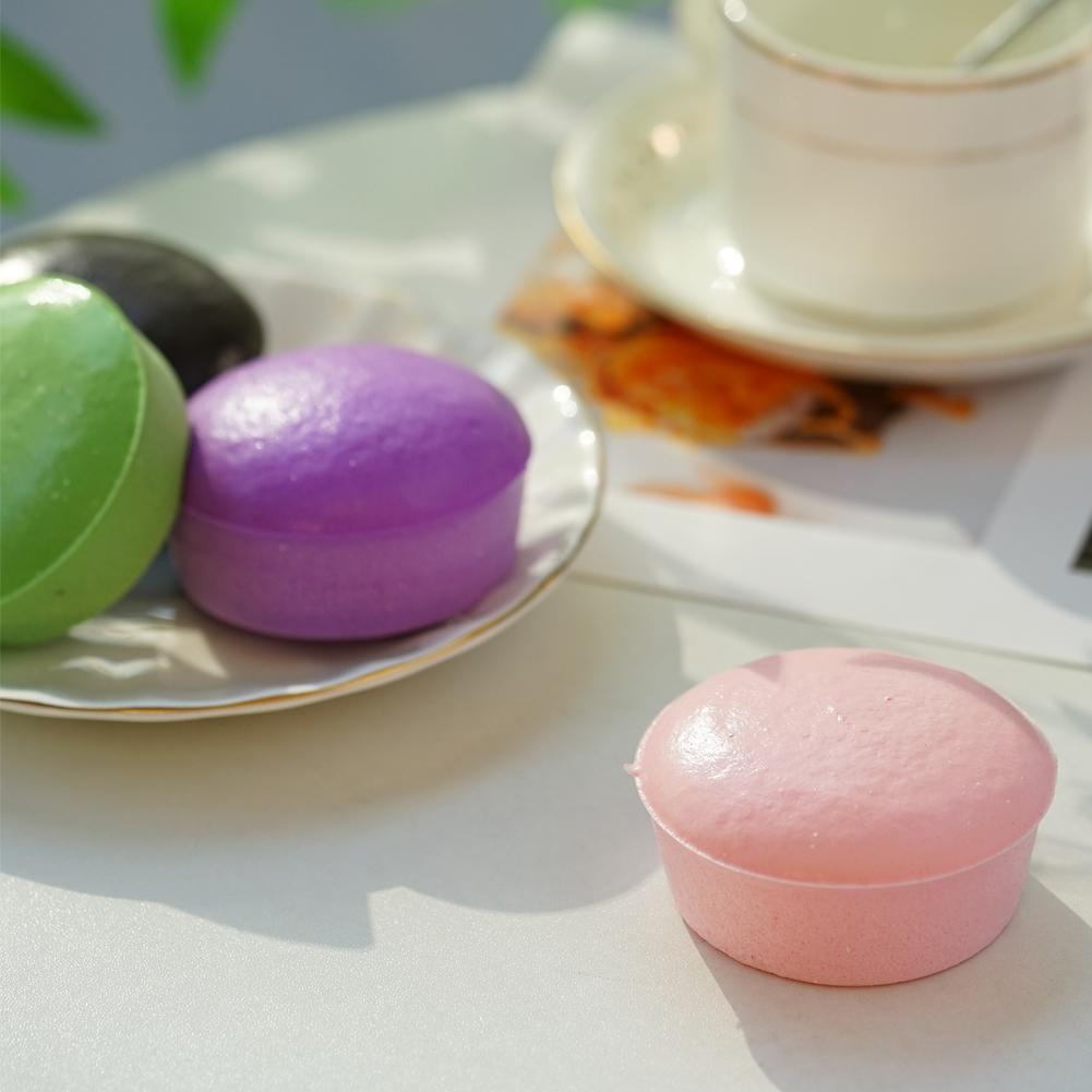 Purple Super Soft Purple Potato Rebound Pinch Fun Decompression Toy Bun Sticky Small Cake Slow Pinch Party Gift Fun Custard