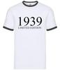 Limited Edition 1939 - Mens Ringer - Birthday Present 84th 84 Gift Age