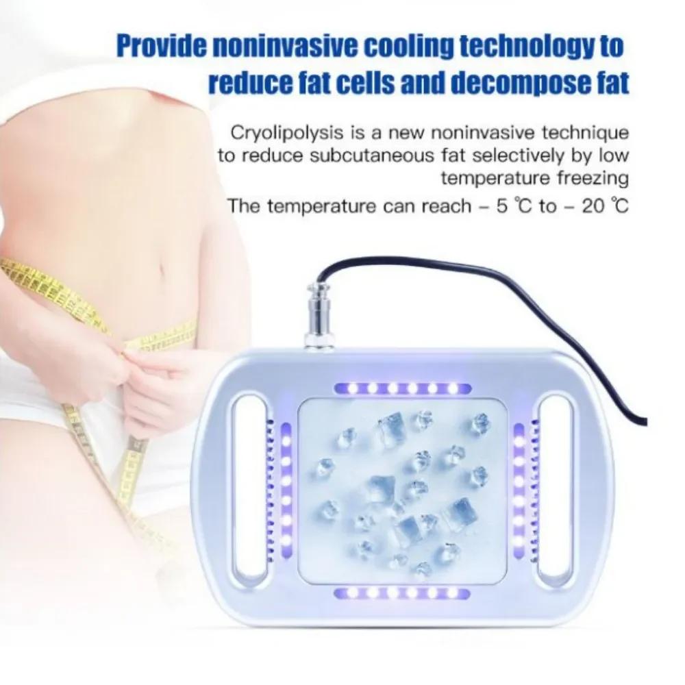 Profesional Cryolipolysis Fat Freezing Machine Body Slimming Lipo Anti Cellulite Cold Therapy Massage Body