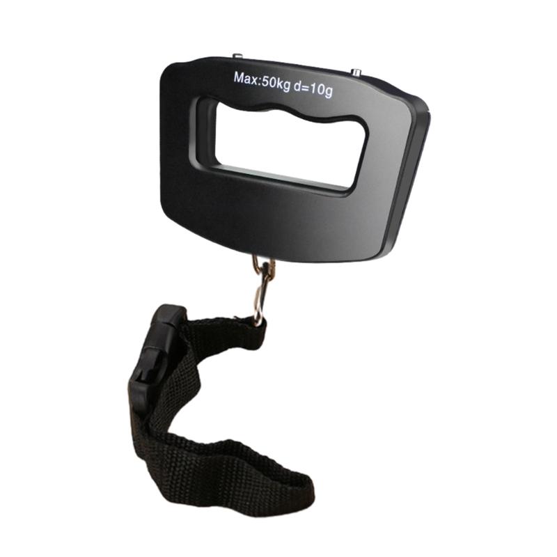 

Travel Luggage Scale with Hook Baggage/Bag Weight Scale 110lb/50kg Suitcase Weighting Scale Tools Ergonomic Handle 1