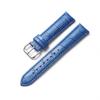 Calfskin Bamboo Pattern Cowhide Pin Buckle Watch Strap for Men and Women