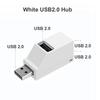 USB 3.0 HUB Adapter Mini USB 2.0 HUB Extender 3 Port USB Hub Hohe Datenübertragungsrate USB Splitter Dockingstation für PC Laptop