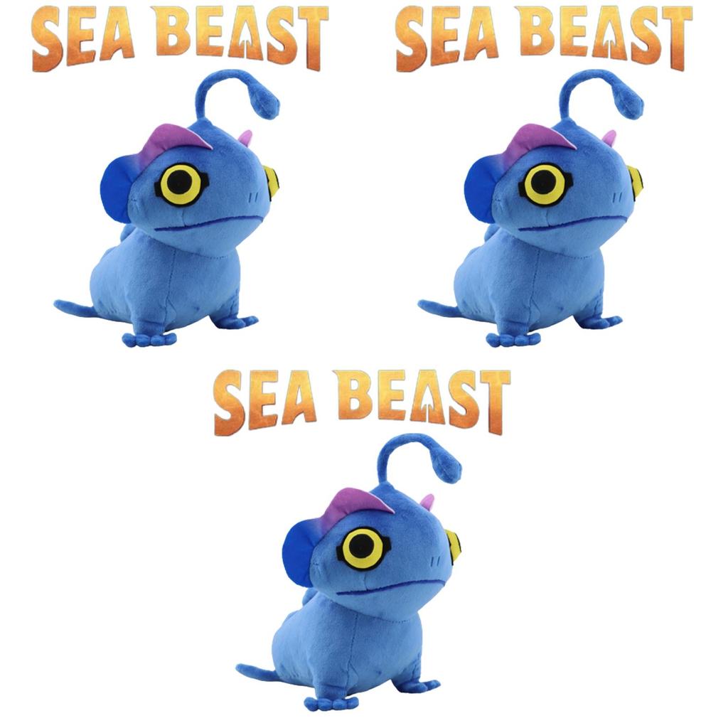 The Sea Beast Plush Toy Exquisitely Designed Stuffed Figure For Kids' Birthday Xmas Gift