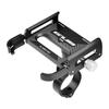 Aluminum Bike Phone Holder 360 Degree Rotating Adjustable Anti Slip Cycle Bicycle Handlebar Phone Mount Holder Stand