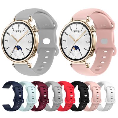 18mm Silikonowy Pasek do Zegarka dla Huawei Watch Gt4 41mm Pasek na Spotkanie z Przyjaciółmi Kolorowy dla Huawei Gt4 41mm Pasek Uniwersalny