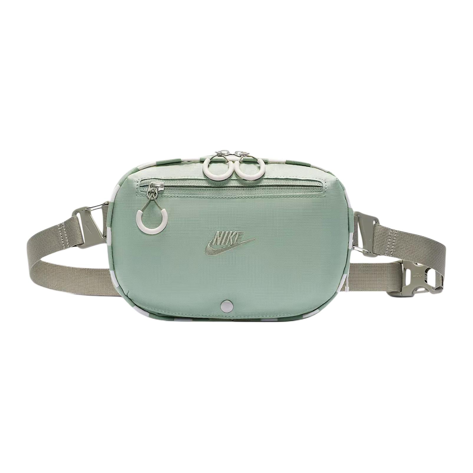 

Nike Hayward Patrol Embroidered Logo Fabric Waist Bag Crossbody Bag Unisex bags Teal HJ8229-370 Cyan