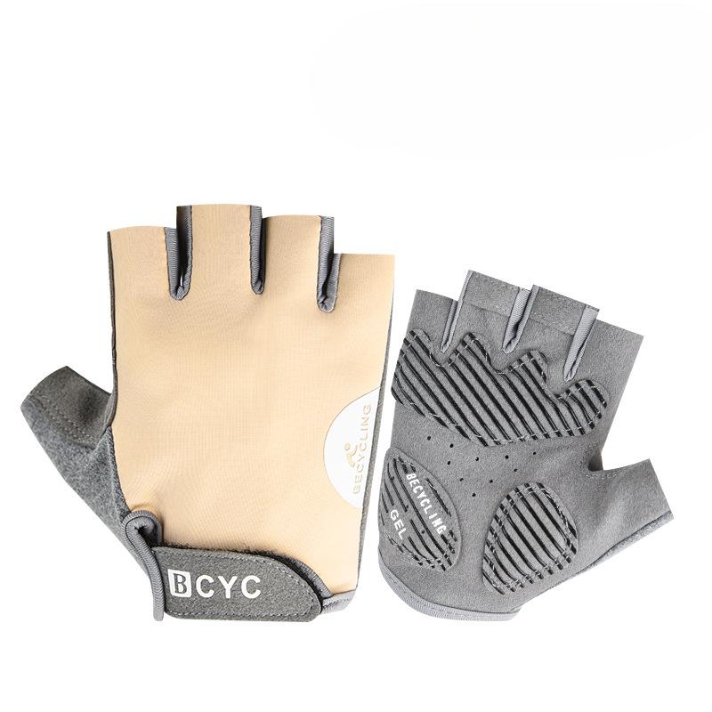 Fitness Gloves for Men and Women with Half Finger Thin Equipment Training Anti Slip Wear Resistant Cocoon Proof Mountaineering Bicycle Riding Gloves