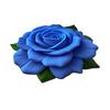 3D Rose Flower Area Rug Non-slip Washable Absorbent Plush Floor Mat Irregular Floral Carpet Indoor Living Room Bedroom Bathroom Kitchen Decoration