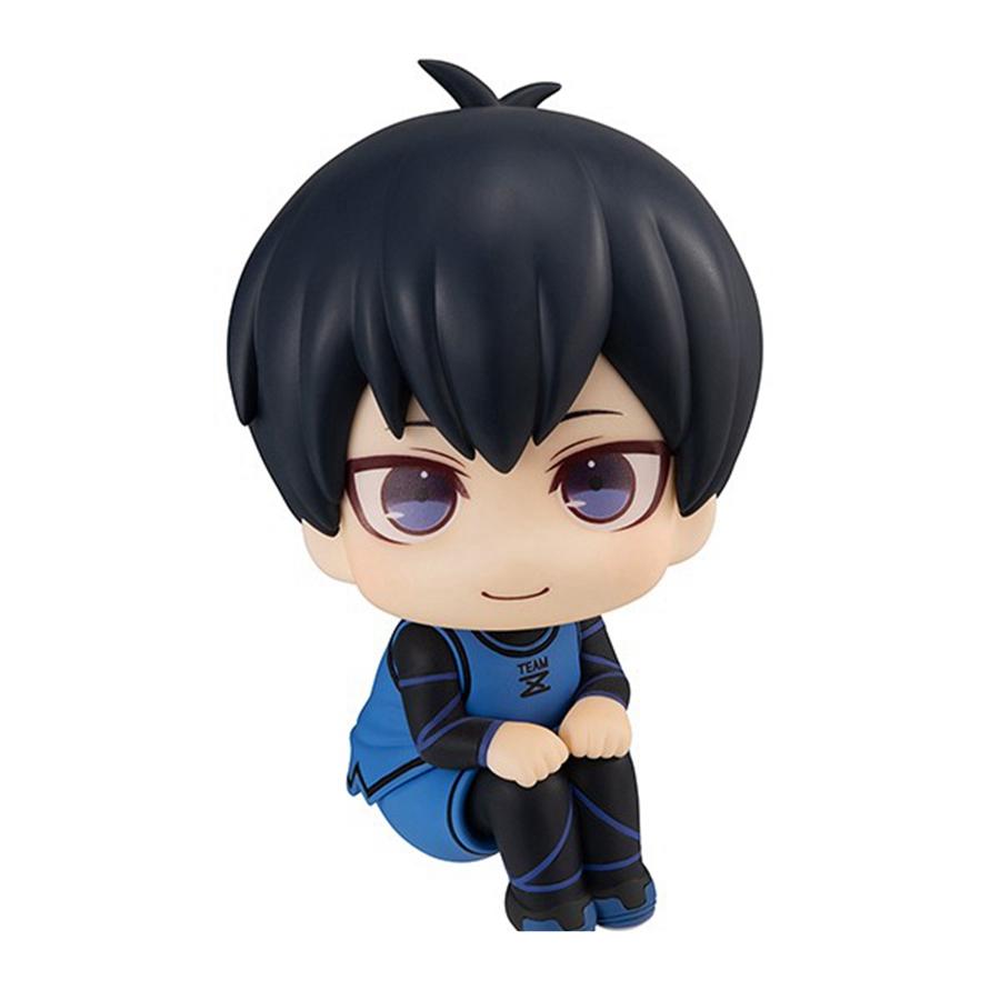 10cm Q Version Kawaii Isagi Yoichi Anime Figure Blue Lock Nagi Seishiro Action Figure Chigiri Hyoma Figurine Collection Doll Toy