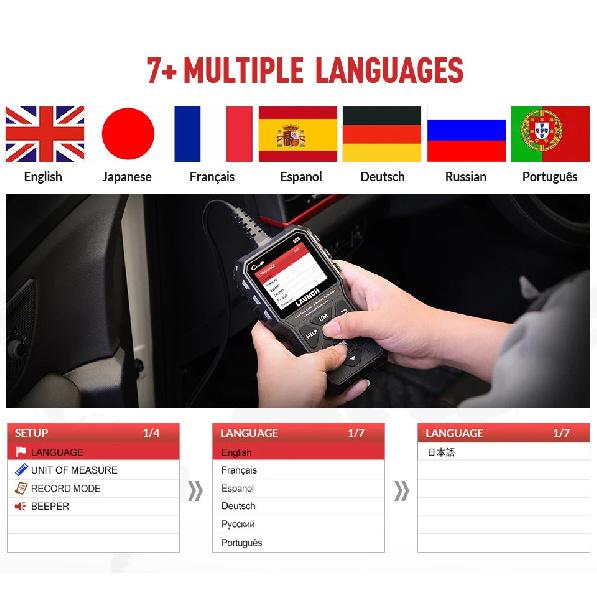 Launch Creader 529 CR529 Автомобильный OBDII сканер Диагностические инструменты для автомобиля Проверка двигателя OBDII сканеры Launch Obd2 сканер X431