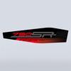 For 2025 CFMOTO 750SR-S Fixed Wing Stickers 3M Adhesive High-Density Vinyl Precision-Cut Anti-Slip Mod Parts