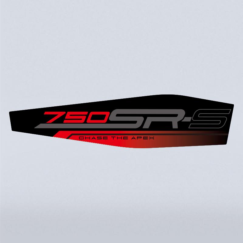 For 2025 CFMOTO 750SR-S Fixed Wing Stickers 3M Adhesive High-Density Vinyl Precision-Cut Anti-Slip Mod Parts