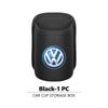 Car Leather Side Door Cup Holder Wear-Resistant Waterproof For Volkswagen VW Scirocco Passat Polo B5 B6 B7 CC Tiguan Sharan