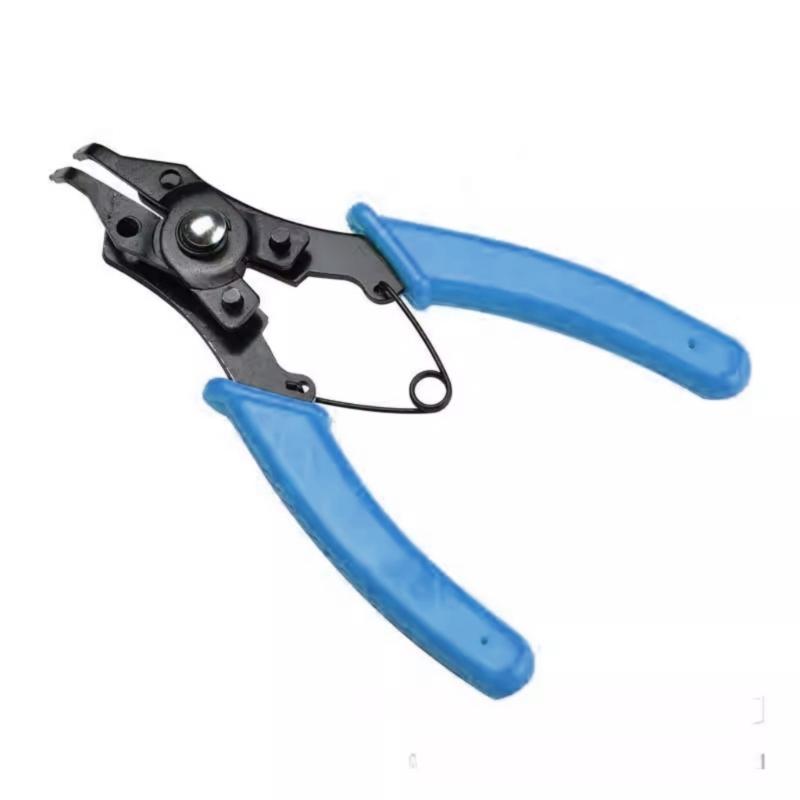 Professional Alloy Steel Circlip Pliers Kit With 4 Interchangeable Tips For Precisions Adjustments In Tight Spaces