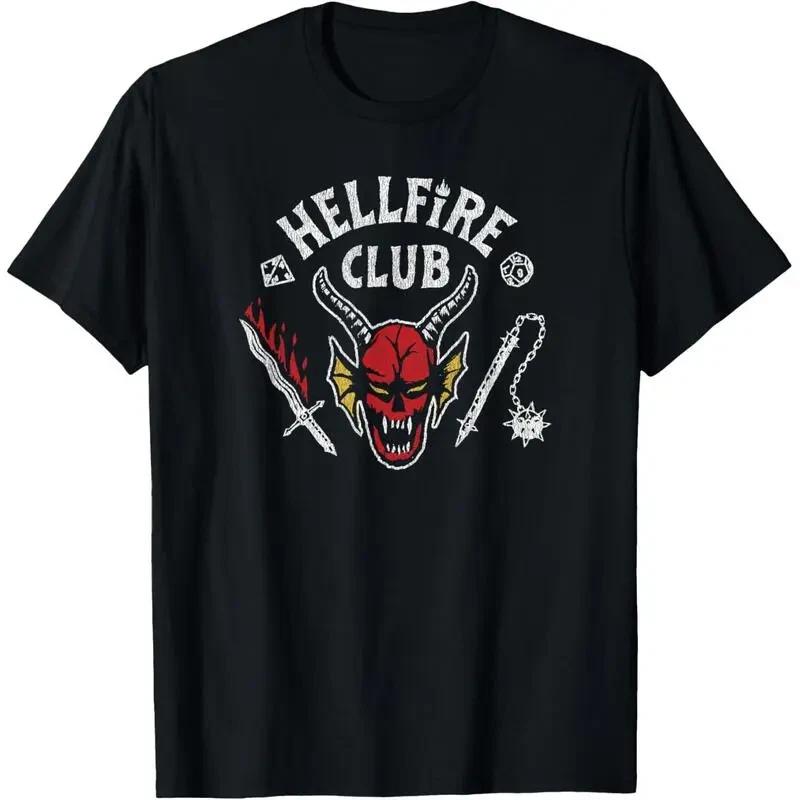 4 Hellfire Club Skull & Weapons T-Shirt M