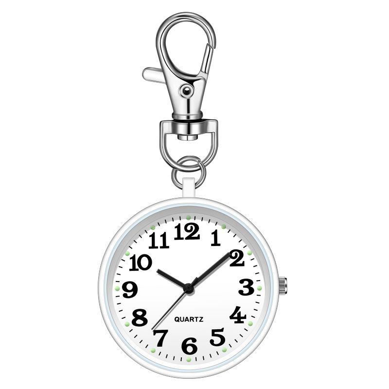 Portable Silent Quartz Exam Watch for Men & Women - Large Dial