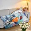 Throw High-Density Short Plush Blanket For Sofa Nap Air-Conditioned Room Soft Skin-Friendly Zankyou No Terror Anime