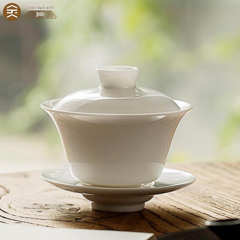 Dehua White Porcelain Kung Fu Tea Gaiwan (120ml)