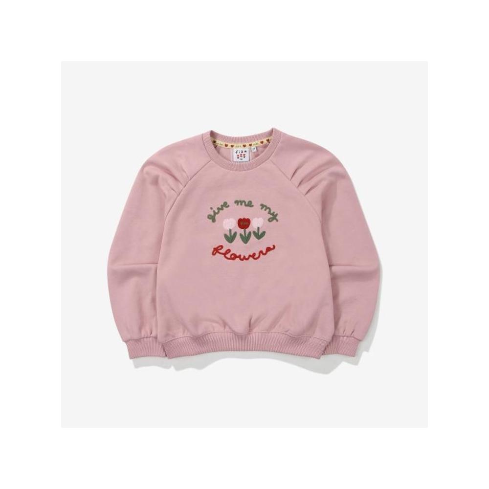 

[fila Kids] Girls Soo Jin Sweatshirt Fk2pof3001f Ipk q0zFk2pof3001fIpk INDIANPINK/165