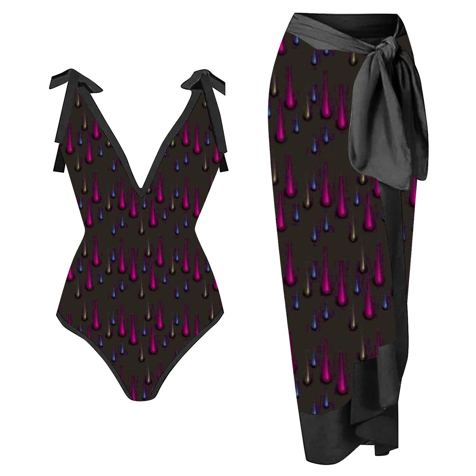 

TS JYL-BK296 Solid Ruched Swimsuit, Small Bust Push Up Swimwear For Ladies OneSize українська фіолетовий колір